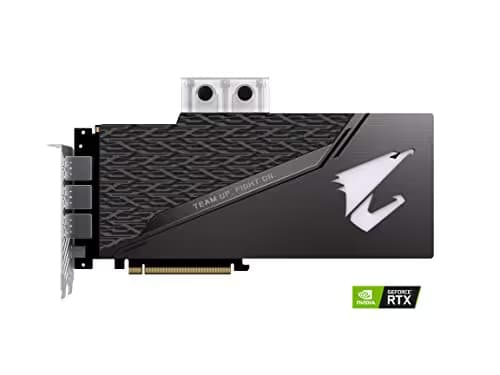 Gigabyte AORUS GeForce RTX 2080 Ti Xtreme WATERFORCE 11G Graphics Card image