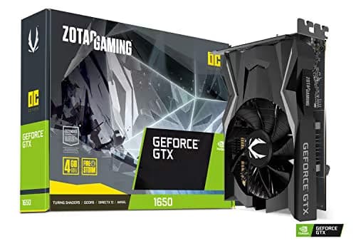 Zotac GAMING OC GeForce GTX 1650 G5 4GB GDDR5 Black / Silver image