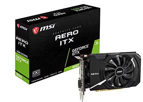 GeForce GTX 1650 AERO ITX 4G OC image