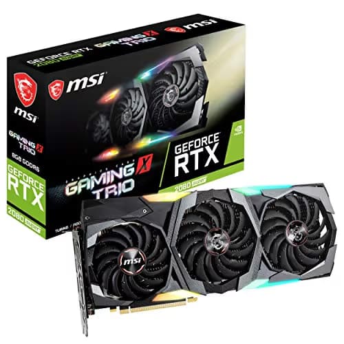 MSI Gaming X Trio GeForce RTX 2080 SUPER 8GB GDDR6 Silver / Black image