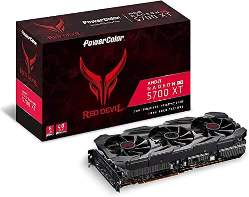 PowerColor Red Devil Radeon RX 5700 XT 8GB GDDR6 Black / Red main image