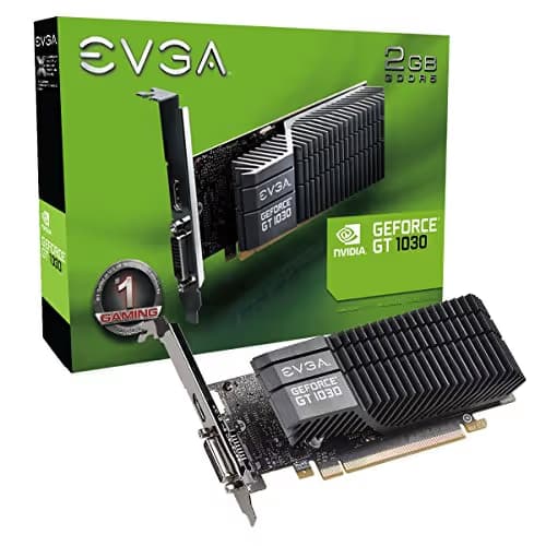 EVGA GeForce GT 1030 SC 2GB GDDR5 Single Slot Graphics Card 02G-P4-6338-KR main image