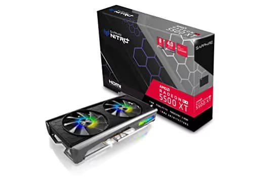 SAPPHIRE NITRO+ Radeon RX 5500 XT 8GB GDDR6 PCI Express 4.0 ATX Video Card, Special Edition 100418NT+8GSEL image