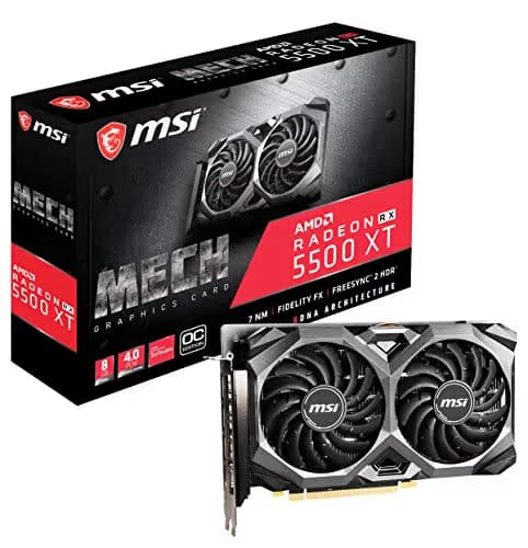MSI Radeon RX 5500 XT MECH 8G OC main image