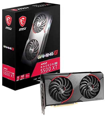 MSI GAMING X Radeon RX 5500 XT 8GB GDDR6 Black / Red image