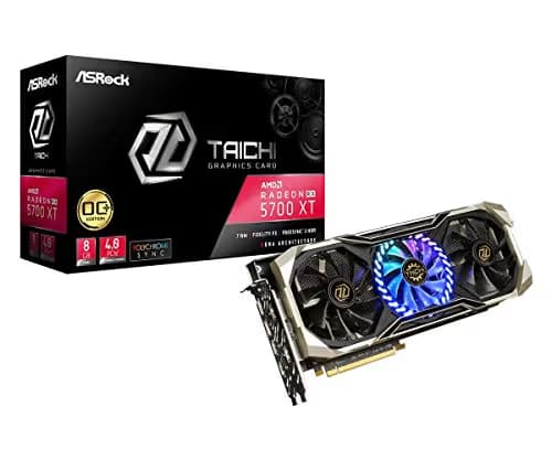ASRock Radeon RX 5700 XT Taichi X OC+ 8GB GDDR6 Black / Gold main image