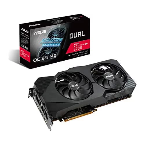 ASUS DUAL EVO OC Radeon RX 5700 8 GB Video Card main image