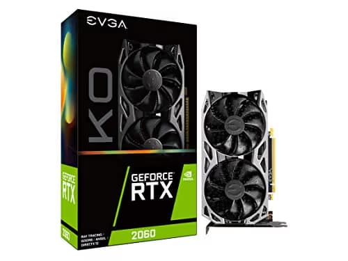 EVGA KO GAMING GeForce RTX 2060 6GB GDDR6 Gray / Black image