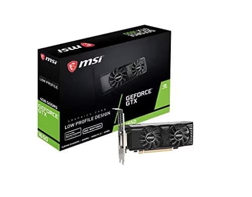 MSI GT LP OC GeForce GTX 1650 G5 4GB GDDR5 Black image