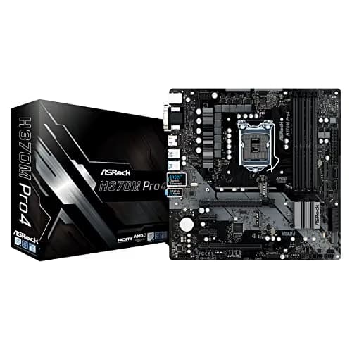 ASRock H370 Pro4 LGA 1151 (300 Series) Intel H370 SATA 6Gb/s ATX Intel Motherboard image