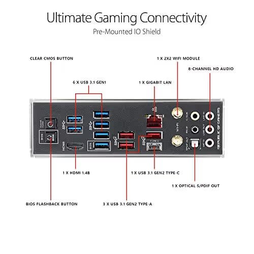 ASUS Republic of Gamers Maximus XI Code LGA 1151 ATX Motherboard image