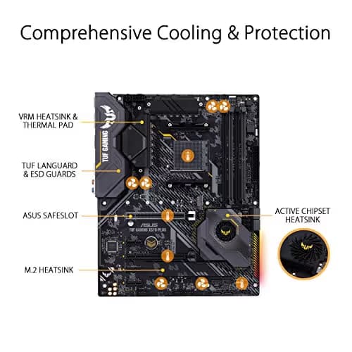 Asus X570 TUF GAMING X570-PLUS DDR4 ATX image