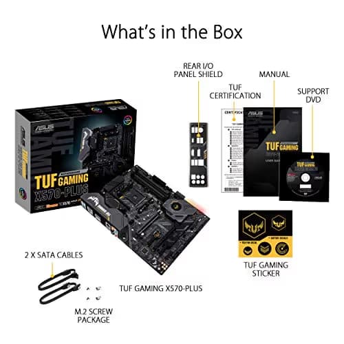 Asus X570 TUF GAMING X570-PLUS DDR4 ATX image