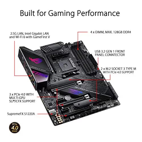 ASUS ROG Strix X570-E Gaming AM4 DDR4 ATX image