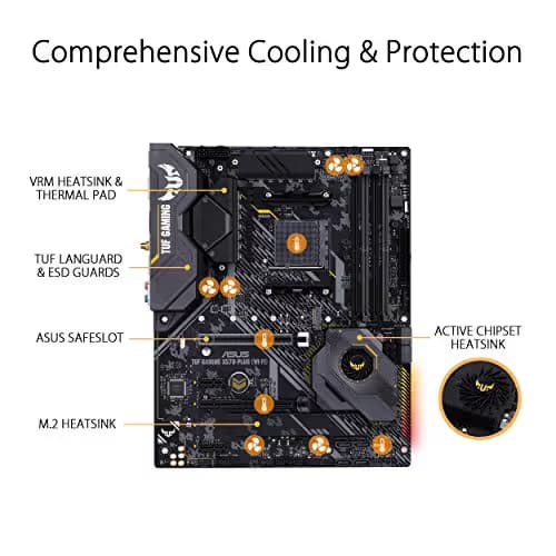 Asus TUF GAMING X570-PLUS (WI-FI) AM4 DDR4 ATX image