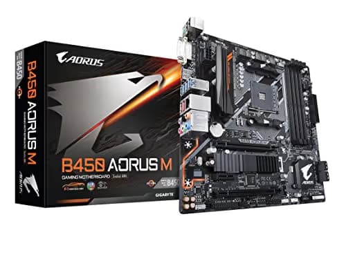 Gigabyte B450 AORUS M AM4 DDR4 Micro ATX image