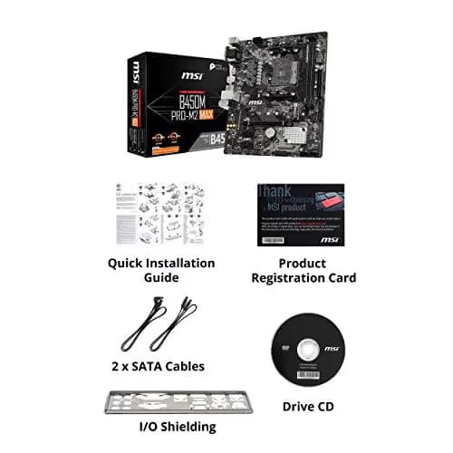 MSI B450M PRO-M2 MAX image