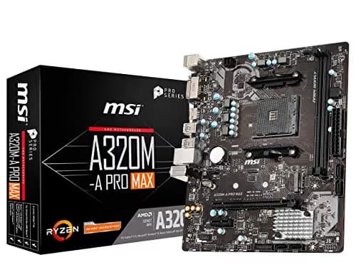 MSI A320 A320M-A PRO MAX AM4 DDR4 Micro ATX main image