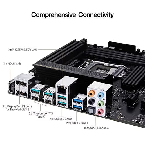 ASUS ProArt Z490-CREATOR 10G Intel Z490 LGA 1200 ATX Content Creation Motherboard image
