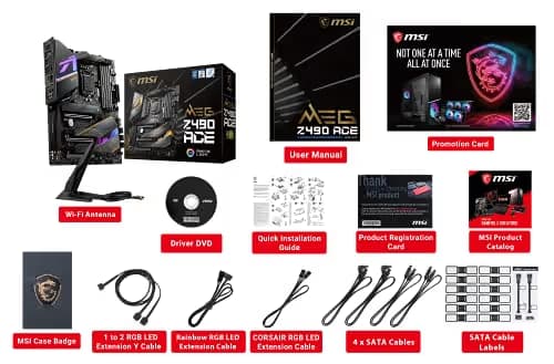 MSI Z490 MEG ACE DDR4 ATX image