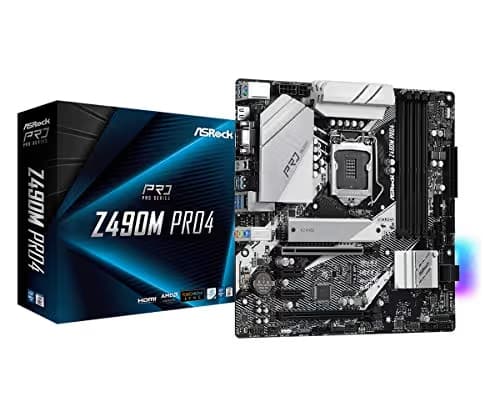 ASRock Z490M Pro4 DDR4 Micro ATX main image