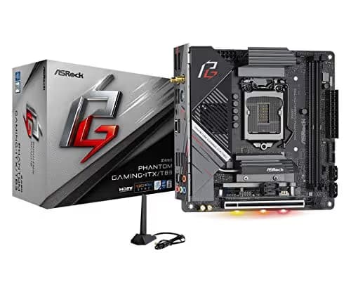 ASRock Z490 Phantom Gaming-ITX/TB3 DDR4 Mini ITX main image