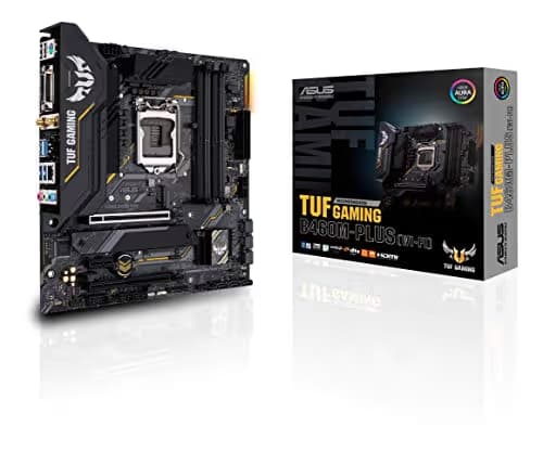 ASUS TUF GAMING B460M-PLUS Wi-Fi LGA 1200 Micro-ATX Motherboard image