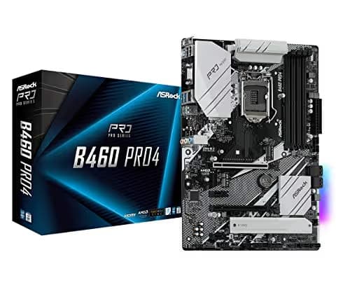 ASRock B460 Pro4 ATX LGA1200 Motherboard main image