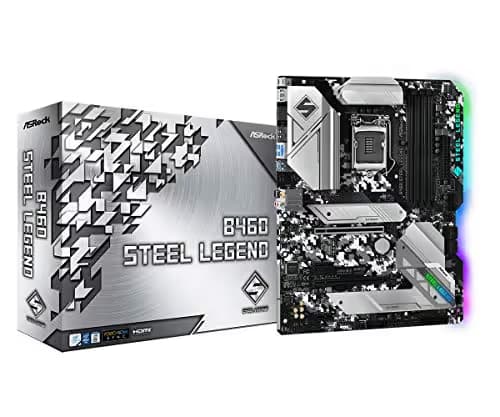 ASROCK B460 STEEL LEGEND Supports 10th Gen Intel® Core™ Processors(Socket 1200) motherboard image