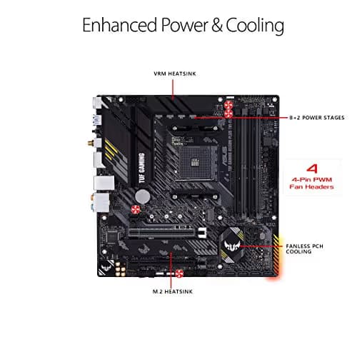 ASUS TUF GAMING B550M-PLUS (WI-FI) image