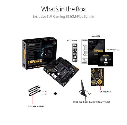 ASUS TUF GAMING B550M-PLUS (WI-FI) image