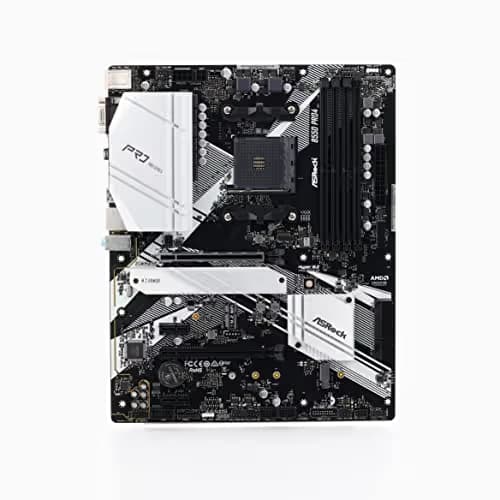 ASRock B550 PRO4 Supports 3rd Gen AMD AM4 Ryzen™ / Future AMD Ryzen™ Processors Motherboard image