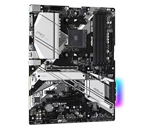 ASRock B550 PRO4 Supports 3rd Gen AMD AM4 Ryzen™ / Future AMD Ryzen™ Processors Motherboard image