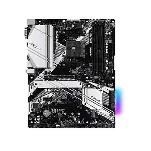 ASRock B550 PRO4 Supports 3rd Gen AMD AM4 Ryzen™ / Future AMD Ryzen™ Processors Motherboard image