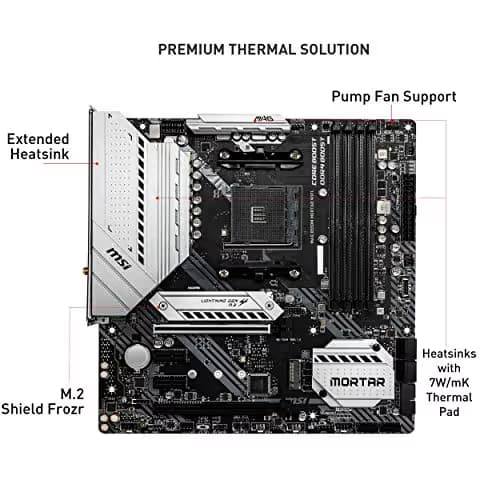 MSI MAG B550M MORTAR WIFI image
