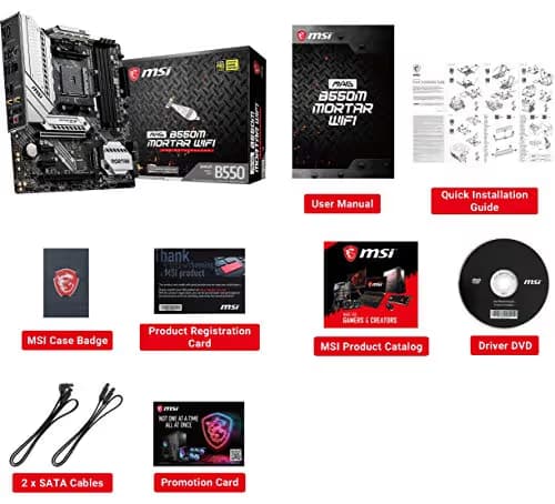 MSI MAG B550M MORTAR WIFI image