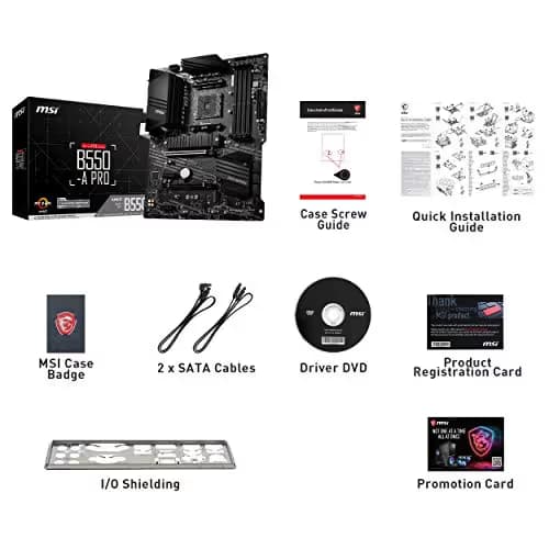 MSI B550-A PRO image