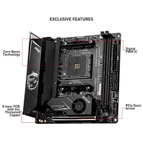 MSI MPG B550I GAMING EDGE WIFI image