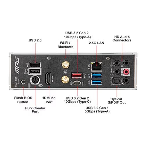 MSI MPG B550I GAMING EDGE WIFI image