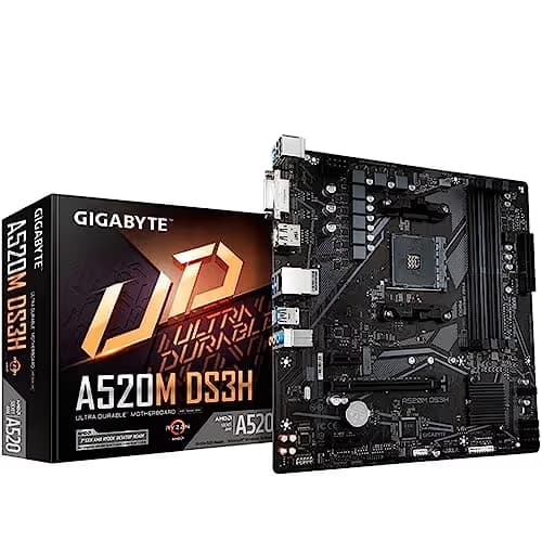 Gigabyte A520 M DS3H AM4 DDR4 Micro ATX main image