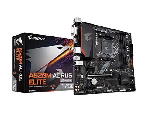 Gigabyte A520M AORUS ELITE DDR4 Micro ATX image