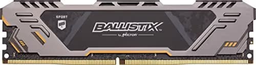 Crucial Ballistix Sport AT Silver / Black DDR4-2666 CL16 16GB (1x16GB) image