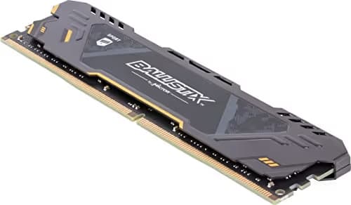 Crucial Ballistix 3200 MHz DDR4 DRAM Desktop Gaming Memory Kit 16GB (8GBx2) CL16 BL2K8G32C16U4B (Black) image