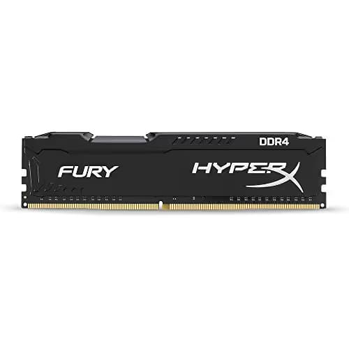 Kingston HyperX Fury 2666MHz DDR4 Non-ECC CL15 4GB DIMM Memory Black image