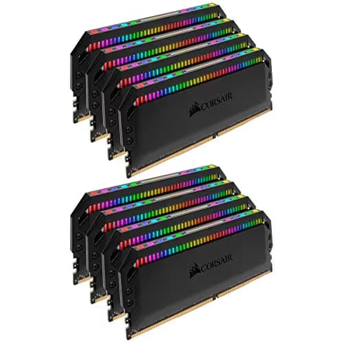 Corsair Dominator Platinum RGB Black DDR4-3200 CL16 128GB (8x16GB) image