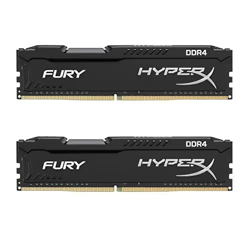 HyperX Kingston Technology FURY 2666MHz DDR4 8GB DIMM Memory Black image