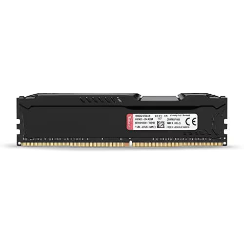 HyperX Kingston Technology FURY 2666MHz DDR4 8GB DIMM Memory Black image