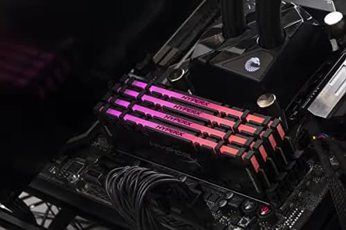 HyperX Predator RGB 8GB 288-Pin DDR4 SDRAM DDR4 2933 (PC4 23400) Desktop Memory Model HX429C15PB3A/8 image