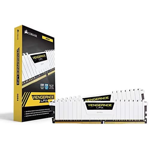 Corsair VENGEANCE® LPX 16GB (2 x 8GB) DDR4 DRAM 3000MHz C15 Memory Kit - White main image