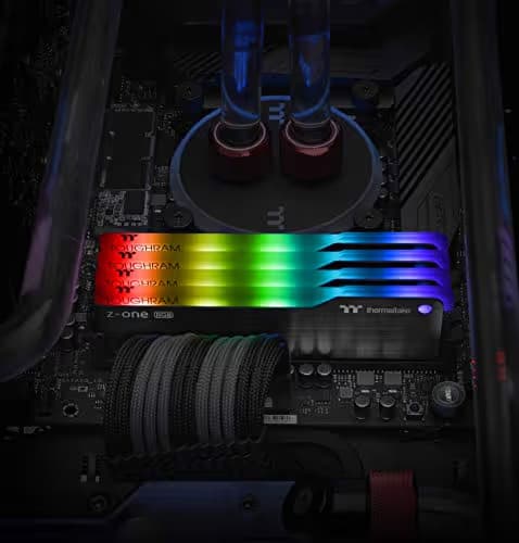 Thermaltake TOUGHRAM Z-ONE RGB 16GB (2 x 8GB) DDR4 3200 (PC4 25600) Desktop Memory R019D408GX2-3200C16A image